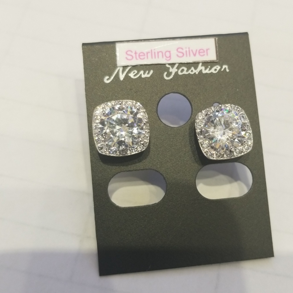 925 silver earring